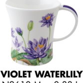 Violet-waterlily-Mug